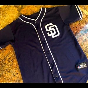 Youth Padres Blue Jersey